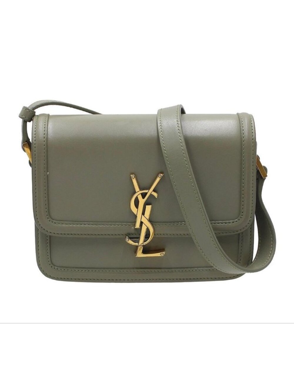 Saint Laurent Solferino Small Leather Shoulder Bag